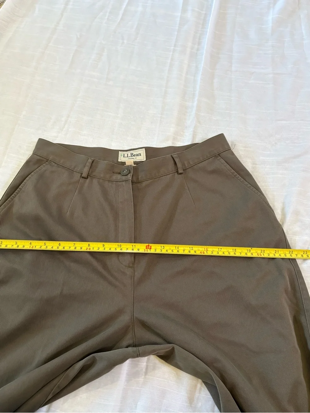 Women’s Vintage L.L. Bean 100% Cotton Utility Trousers